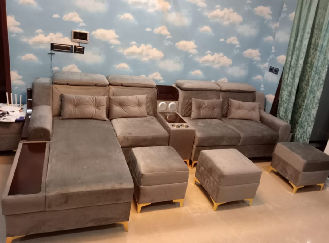 Petite L-Shape Sofa