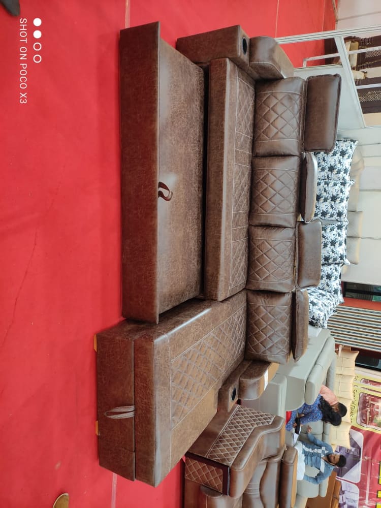 L Shape Sofa Cumbed